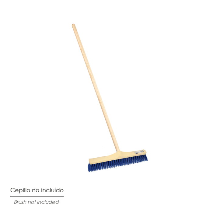WOLFPACK LINEA PROFESIONAL Manche en bois pour balai avec filetage espanso 1200 x Ø 28 mm WOLFPACK LINEA PROFESIONAL Manche en bois pour balai avec filetage espanso 1200 x Ø 28 mm