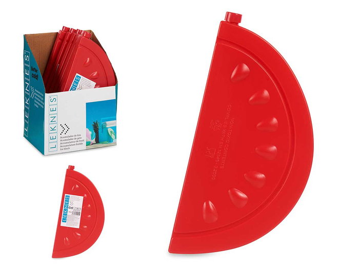 Leknes Accumulateur de Froid Pastèque 22x1.5x11 cm 200 ml (Set de 24) Leknes Accumulateur de Froid Pastèque 22x1.5x11 cm 200 ml (Set de 24)