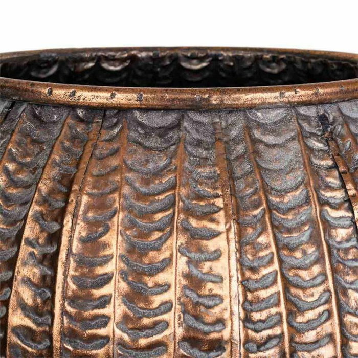 Cache-pot Alexandra House Living Doré Fer 35 x 32 x 35 cm