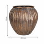 Cache-pot Alexandra House Living Doré Fer 35 x 32 x 35 cm
