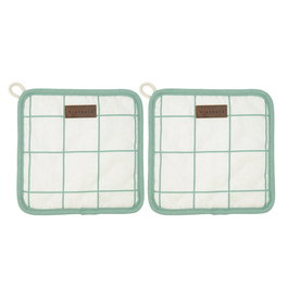 Set 2 Agarradores Reciclado Okapi Due Vinthera 20x20 cm