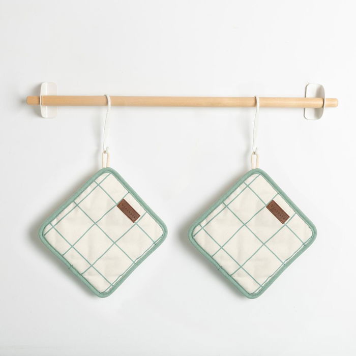 Set 2 Agarradores Reciclado Okapi Due Vinthera 20x20 cm