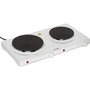 Severin DK 1042 Réchaud de table double blanc