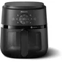Philips Airfryer NA220 - Friteuse sans huile 4.2L - Série 2000 - 1500W - 13 modes de cuisson - Noir - Interface numérique avec fenêtre et 9 programmes