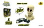 Famosa - Jeu de société Johnny Calavera - Jeu de tir avec squelette et pistolets pour projeter des fantômes - Langue : Espagnol