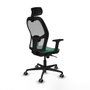 Piqueras y Crespo Chaise de Bureau 2D036G2 Vert émeraude