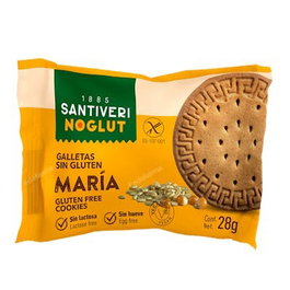 SANTIVERI NOGLUT GALLETAS MARIA 25gr