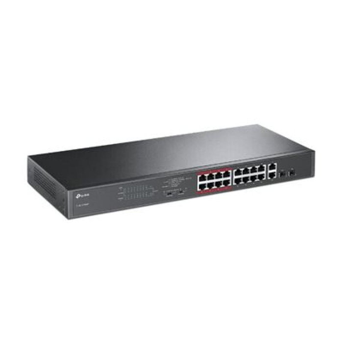 TP-Link TL-SL1218MP Switch non manageable 16 x PoE+ 2 x Gigabit 2 x SFP TP-Link TL-SL1218MP Switch non manageable 16 x PoE+ 2 x Gigabit 2 x SFP