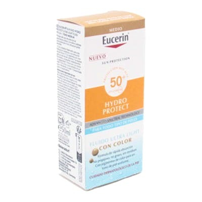 Eucerin Sun Protection Hydro Protect Ultra-Light Fluid SPF 50+ Teinté Medium