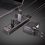 Lindy Hub USB 3.0 10 Ports avec Commutateurs On/Off Individuels et Alimentation 36W - Transfert jusqu'à 5Gbps