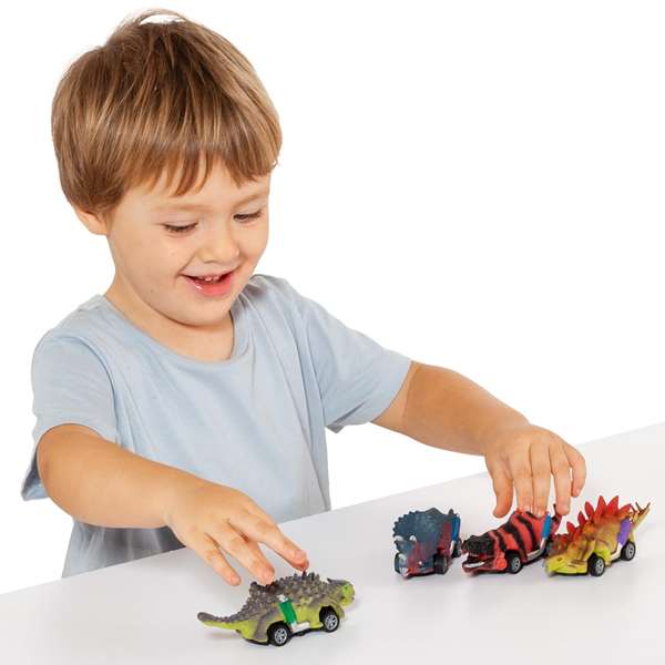 Molto Beast Wheels - Véhicule rétrofriction animal - 15,5 cm - Modèle assorti