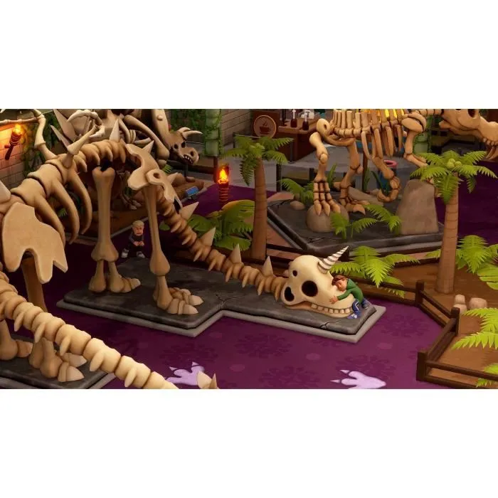 Sega - Two Point Museum: Explorer Edition - Jeu PS5 - Édition incluant objets exclusifs Sonic, statues, tenues et lieu d'exploration spécial