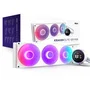 NZXT Kraken Elite 420 RGB RL-KR42E-W2 Watercooling AIO - Écran 2.72, RGB personnalisable, ventilateurs RGB - Blanc