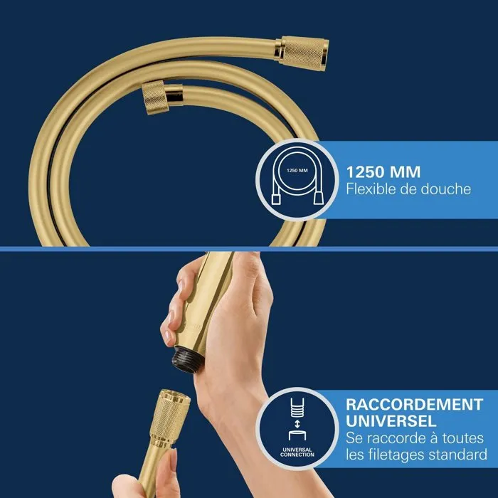 GROHE Silverflex TwistStop Flexible de douche