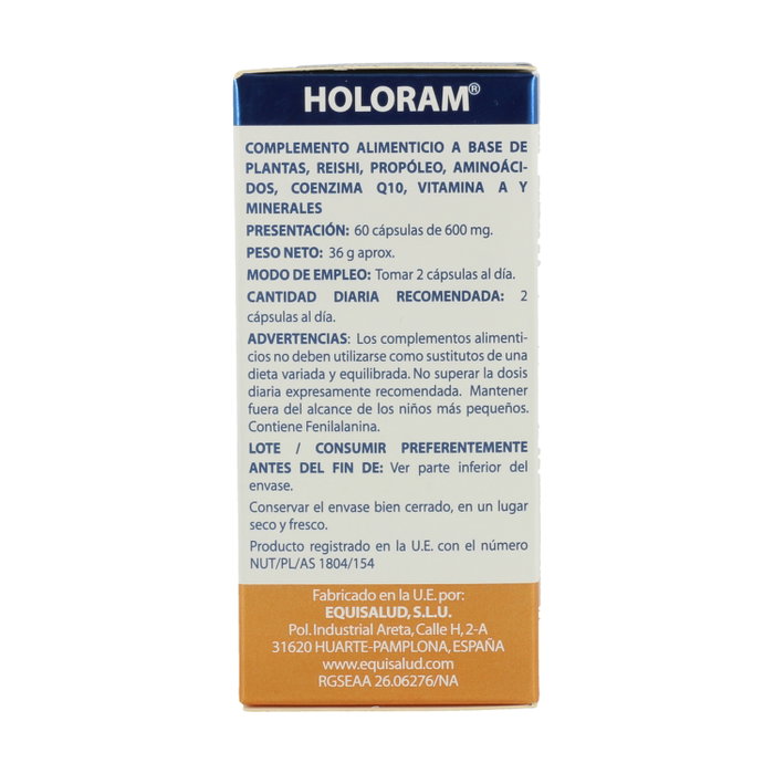 EQUISALUD HOLORAM aerovent 60 capsules EQUISALUD HOLORAM aerovent 60 capsules