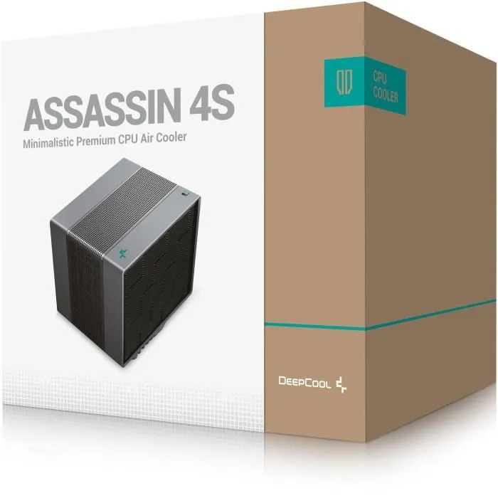 Deepcool Refroidisseur CPU Assassin 4S - 1 ventilateur 120mm + 1 ventilateur 140mm - Noir Deepcool Refroidisseur CPU Assassin 4S - 1 ventilateur 120mm + 1 ventilateur 140mm - Noir