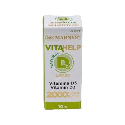 MARNYS VITAHELP VITAMINA D 2000UI liquide 10ml MARNYS VITAHELP VITAMINA D 2000UI liquide 10ml