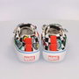 Cerdá T028 - Chaussures de toile vulcanisées pour enfant avec motif Marvel, modèle assorti, taille 28, Noir