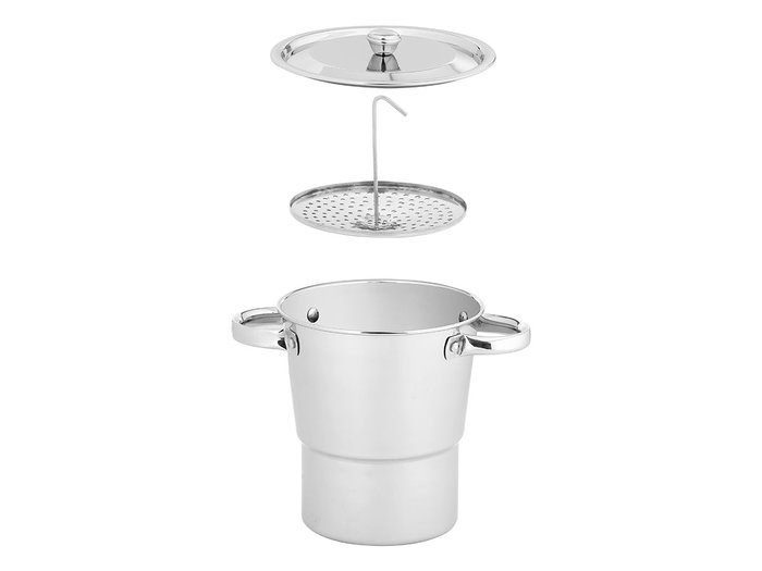 Kinvara Cuscusier en acier inoxydable 2,5 L 23 x 19,5 x 16,5 cm (Set de 6) Kinvara Cuscusier en acier inoxydable 2,5 L 23 x 19,5 x 16,5 cm (Set de 6)