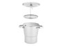 Kinvara Cuscusier en acier inoxydable 2,5 L 23 x 19,5 x 16,5 cm (Set de 6)