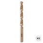 Bluemaster Foret rectifié DIN 338 HSS-Co Ø4,00 mm, 2 pièces