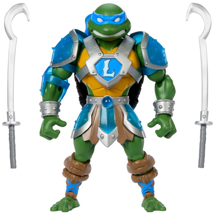 Mattel MOTU x TMNT: Turtles of Grayskull figurine Leonardo 14 cm