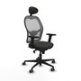 Piqueras y Crespo Chaise de Bureau Jorquera 2D036G1 Noir