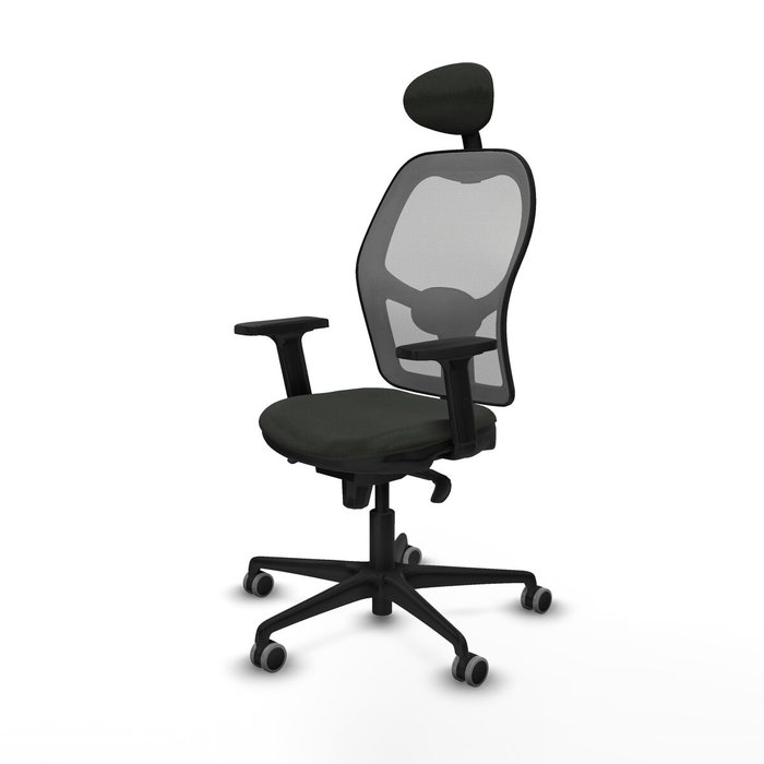 Piqueras y Crespo Chaise de Bureau Jorquera 2D036G1 Noir