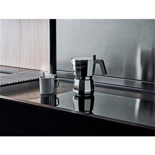 Alessi DC06/9 Cafetière Moka FM 9 tasses - Design David Chipperfield