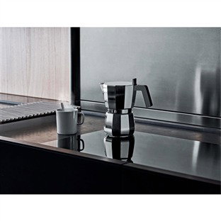Alessi DC06/9 Cafetière Moka FM 9 tasses - Design David Chipperfield