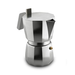 Alessi DC06/9 Cafetière Moka FM 9 tasses - Design David Chipperfield