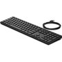 HP 320K USB Wired Keyboard - NORDIC - Noir