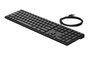HP 320K USB Wired Keyboard - NORDIC - Noir
