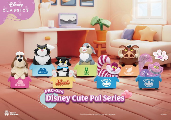 Beast Kingdom Toys Disney Série Voiture à friction Blind Box Cute Pal (6) 5 cm