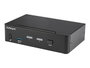 StarTech.com Sv231Dpu34K Commutateur KVM 2 Ports DisplayPort 4K 60Hz 12 Ports USB 3.0 Audio