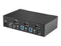 StarTech.com Sv231Dpu34K Commutateur KVM 2 Ports DisplayPort 4K 60Hz 12 Ports USB 3.0 Audio