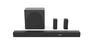 Hisense AX5100Q - Barre de son 5.1.2 canaux avec Dolby Atmos, DTS:X, caisson de basses et enceintes arrière sans fil, 340W, connexion HDMI ARC et Bluetooth