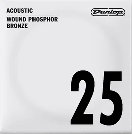 DUNLOPST Cuerda Acústica 92/8 Phosphor Bronze .025