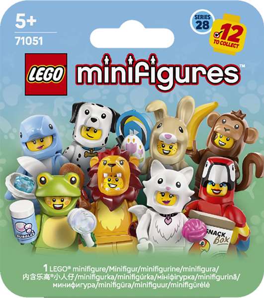 Lego Minifigures 71051 Série Animaux 28.ª Edición - Modèle Aléatoire