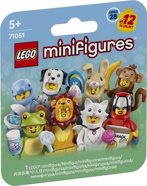 Lego Minifigures 71051 Série Animaux 28.ª Edición - Modèle Aléatoire