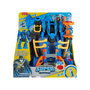 IMAGINEXT Batman DC Super Friends - Robot Centre de Commande avec Batwing - Jouet d'Action Démontable - Version Multilingue
