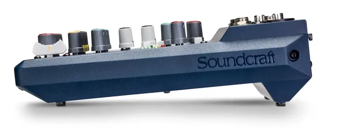 Soundcraft Notepad-8Fx Table de Mixage avec Interface Audio USB, Preamplis Professionnels et Effets Lexicon