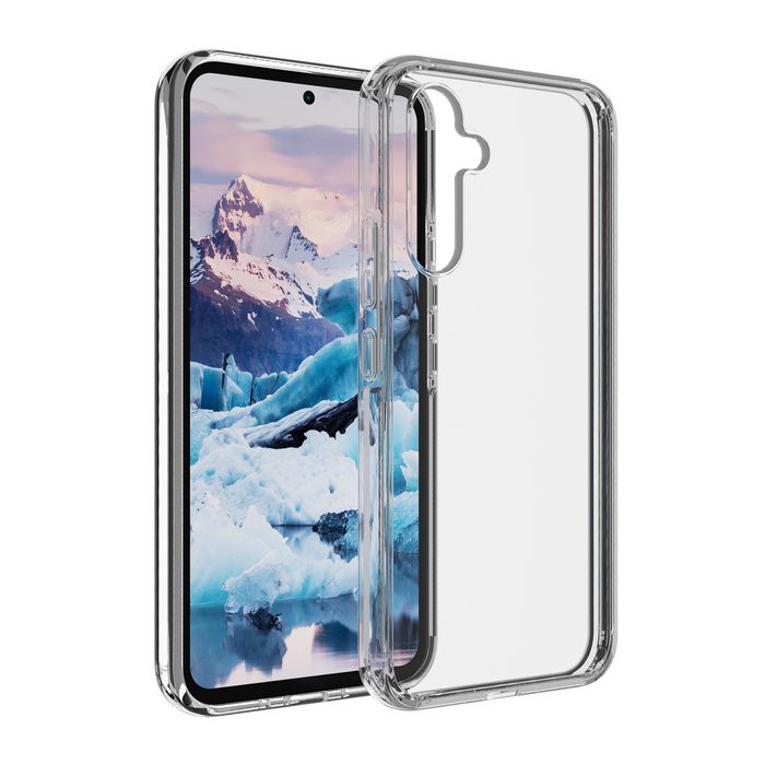 dbramante1928 Iceland Pro Etui Coque Protection Galaxy A54 Transparent Clair avec Protection Chute 3 m, Compatible MagSafe, Matériau Recyclé