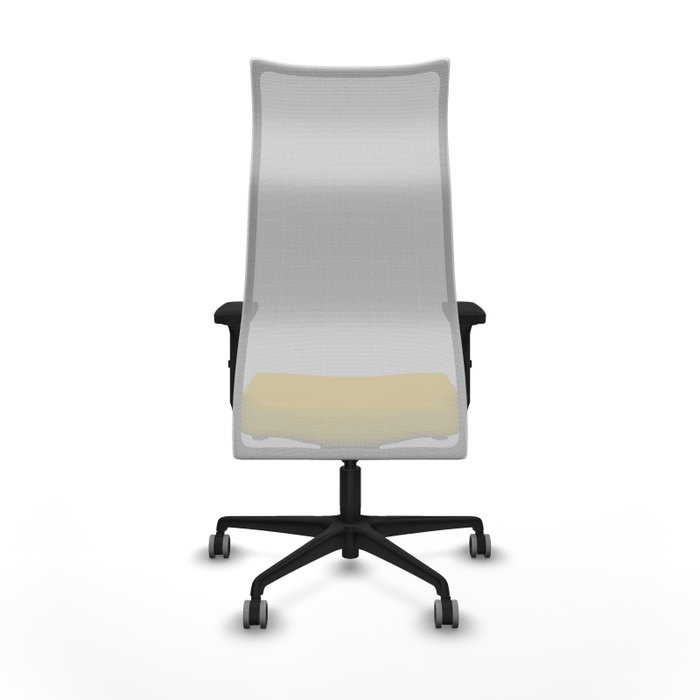 Piqueras y Crespo Chaise de Bureau Albacete Jaune et Blanc Piqueras y Crespo Chaise de Bureau Albacete Jaune et Blanc