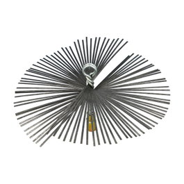 WOLFPACK LINEA PROFESIONAL Brosse de débroussaillage en acier 250 mm M12