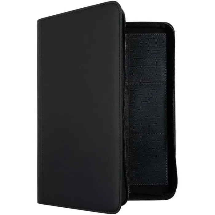 Konix Album Premium de collection - 360 cartes - 9 pochettes 63 x 88 mm par page - Pour Magic The Gathering, Pokémon, Yu-Gi-Oh! - Noir Konix Album Premium de collection - 360 cartes - 9 pochettes 63 x 88 mm par page - Pour Magic The Gathering, Pokémon, Yu-Gi-Oh! - Noir