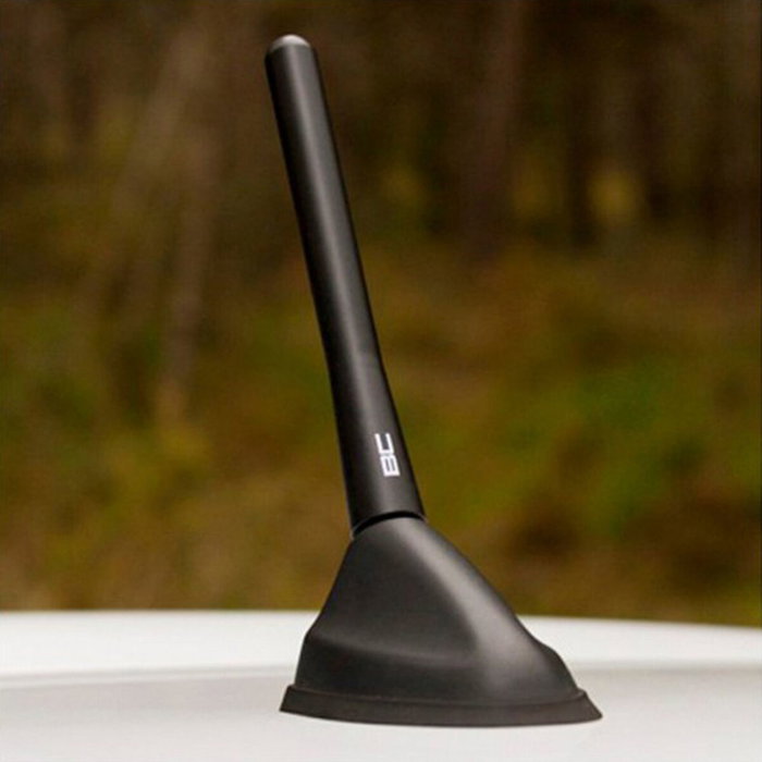 Abc ANT11521 Antenne Viper Universelle Noire pour Véhicules avec Antenne à Vis, Réception AM/FM