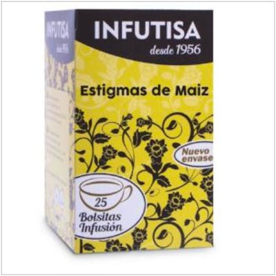 INFUTISA Infusion Estigmas De Maiz 25 sachets - Propriétés diurétiques INFUTISA Infusion Estigmas De Maiz 25 sachets - Propriétés diurétiques
