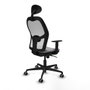 Piqueras y Crespo Chaise de Bureau 1D036G1 Gris