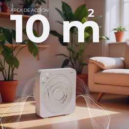 Ventilateur de Bureau JATA JVVS3115 Blanc